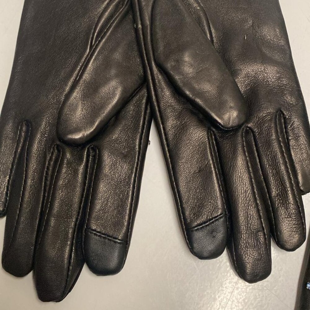 Echo leather gloves decorated with Rani - Picture 9 of 10